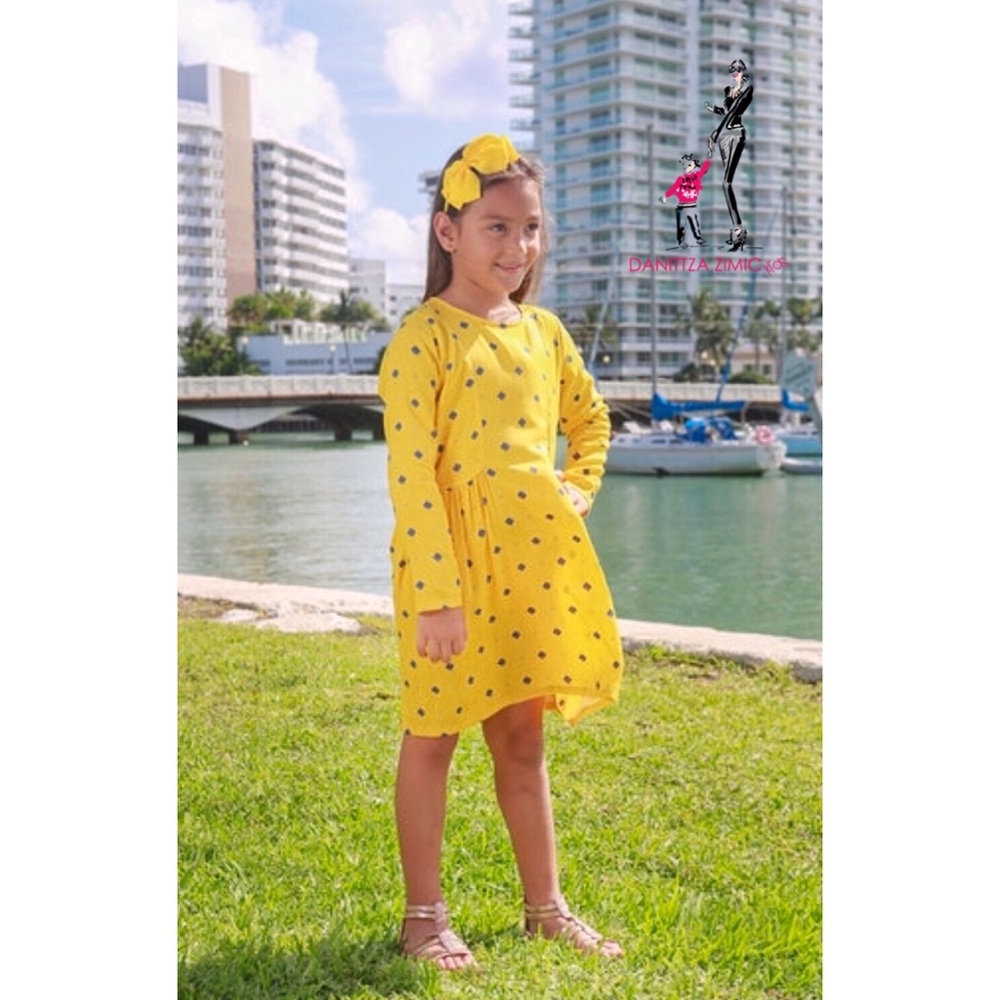 Rafaella dress in yellow